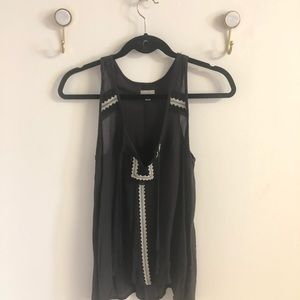 Urban outfitters black tank top size small